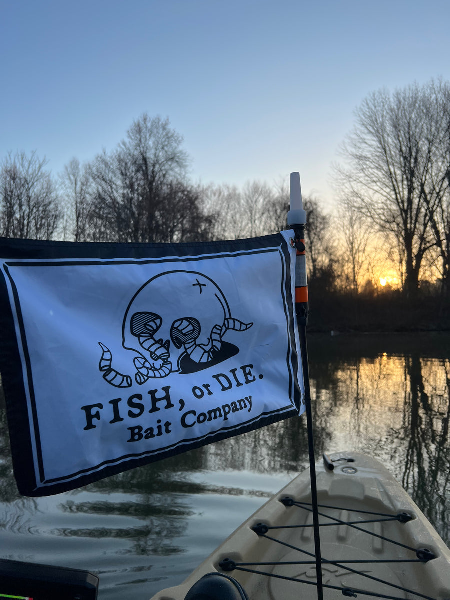 Kayak Flag Fish or Die Bait Company