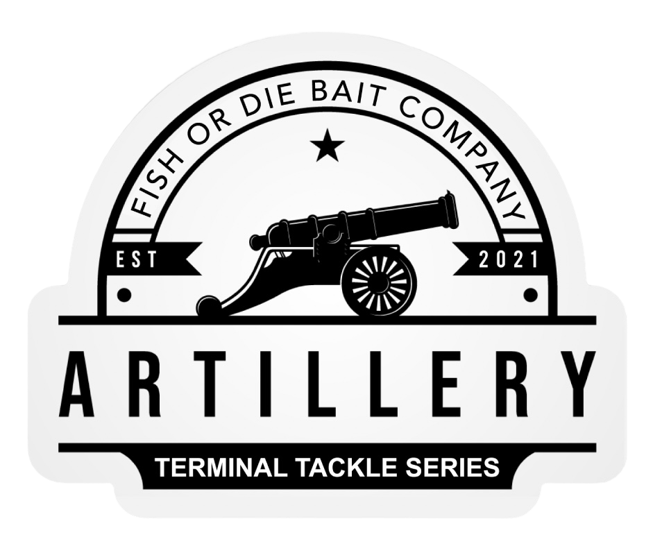 Artillery Sticker Fish Or Die Bait Company artillery-sticker-fish-or-die-bait-company