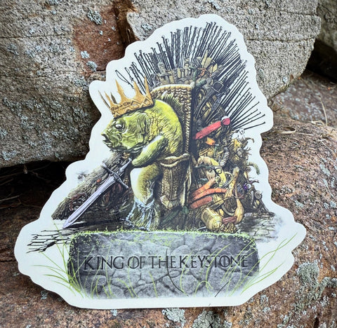 King Of The Keystone Sticker