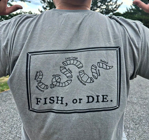Mikes Bait Shop x Fish or Die Shirt